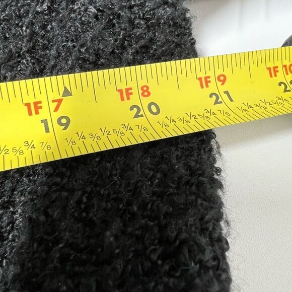 JJ Basics Women Size L Black Lagenlook Cardigan Sweater Long Sleeve Open Front - Picture 9 of 13